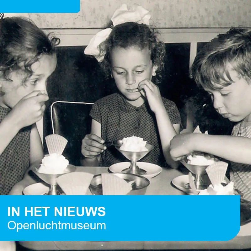 Afbeelding bij artikel Klant in het nieuws: IJssalon Venezia is nu te vinden in het Openlucht Museum