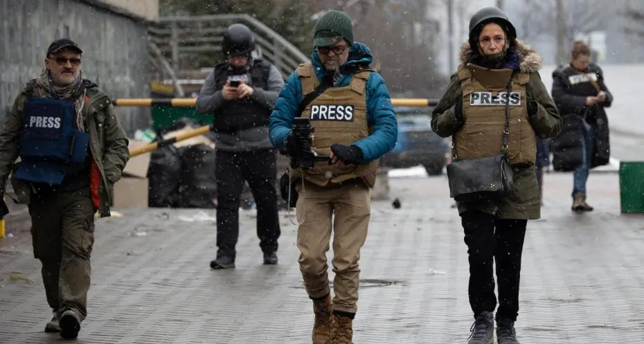 Afbeelding bij artikel Vrije pers in Oekraïne is van levensbelang. Steun Free Press Unlimited.