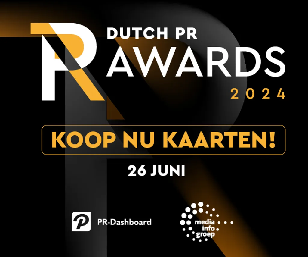 Afbeelding bij artikel Koop nu je kaarten voor The Dutch PR Awards